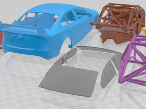 Falcon FG V8 2014 Printable Car Model do druku 3D
