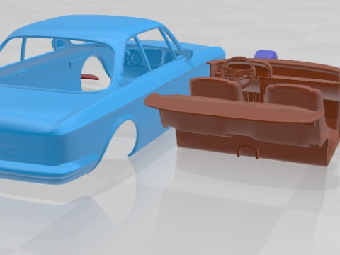 3-0 CSL 1973 Printable Car 3D Принт Модель