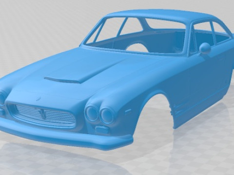 Maserati 3500 GTi Sebring Printable Body Car Modèles 3D en vedette
