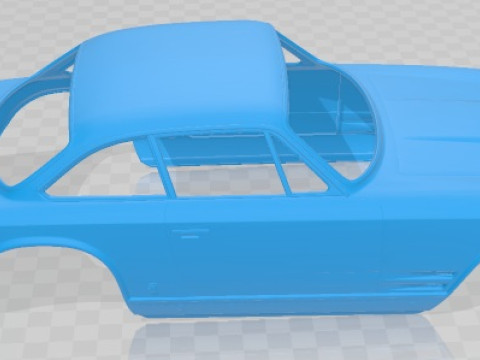 Maserati 3500 GTi Sebring Printable Body Car Model do druku 3D