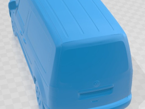 Volkswagen Caddy 2010 Printable Car 3D 打印模型