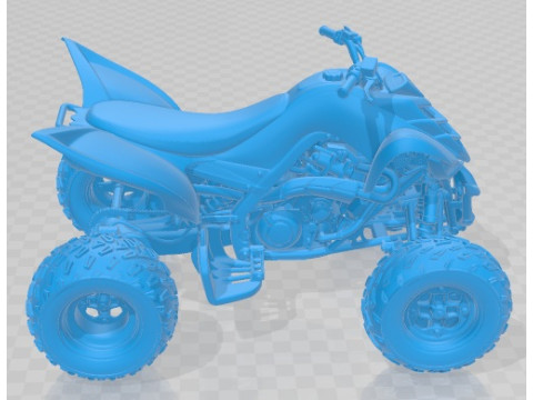Yamaha Raptor Quad 2011 Printable 3D Print Model