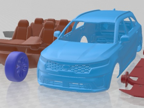 Kia Sorento 2021 Printable Car 3D 打印模型