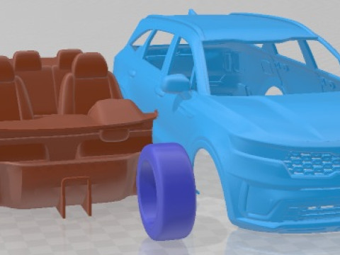 Kia Sorento 2021 Printable Car 3Dプリントモデル
