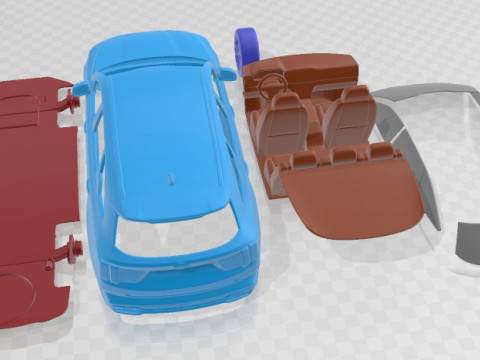 Kia Sorento 2021 Printable Car 3Dプリントモデル