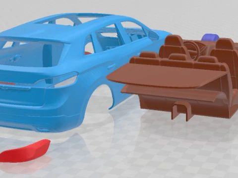 Lincoln MKX 2016 Printable Car 3D Print Model