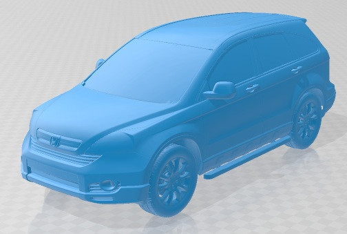 Honda CR-V 2008 Printable Car 3D 打印模型 .c4d .max .obj .3ds .fbx .stl .blend 