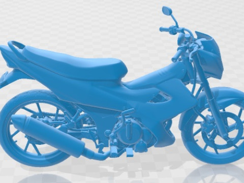 Suzuki Satria F150 2014 Printable Motorbike 3D Print Model