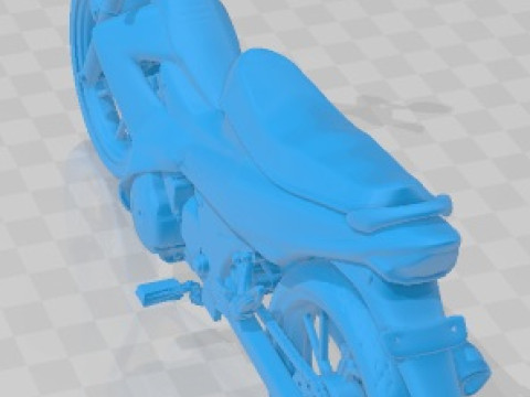 Suzuki Satria F150 2014 Printable Motorbike 3D Print Model