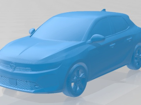 Opel Corsa 2024 Printable Car 3D Print Model