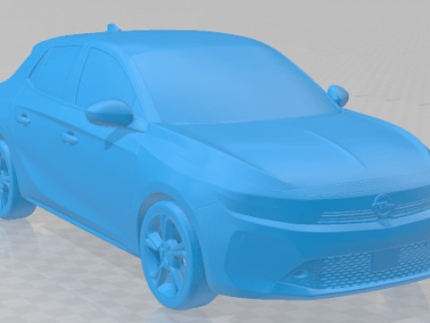 Opel Corsa 2024 Printable Car Modelo de impresión 3D