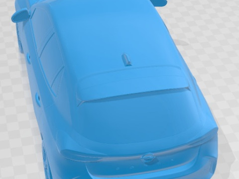 Opel Corsa 2024 Printable Car Modelo de impresión 3D
