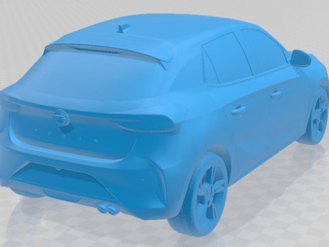 Opel Corsa 2024 Printable Car Modelo de impresión 3D