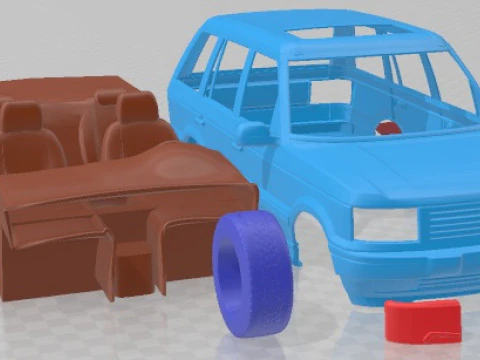 Range Rover II 1994 Printable Car 3D Print Model