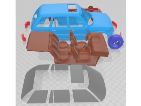 Range Rover II 1994 Printable Car 3D Print Model