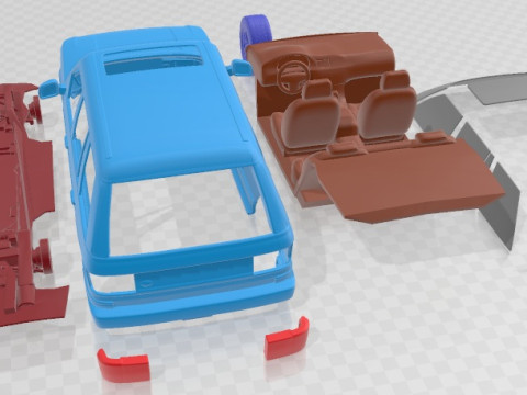 Range Rover II 1994 可打印汽车 3D 打印模型