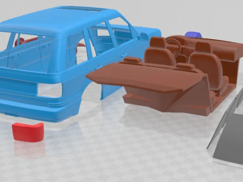 Range Rover II 1994 Printable Car 3D Print Model