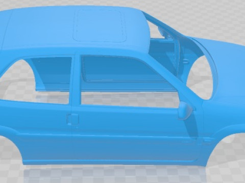 Citroen Saxo VTS Printable Body Car 3D Print Model