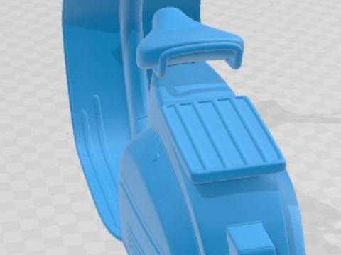 Vespa 150 Super 1965 Printable Motorbike 3D 打印模型