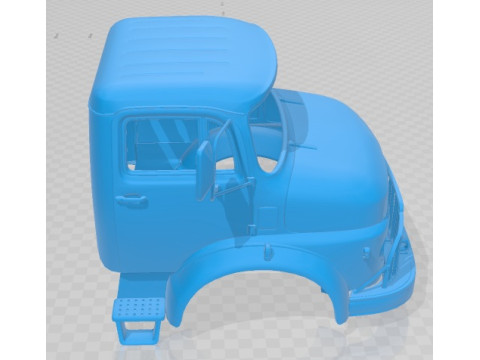 Mercedes Benz L 1113 Printable Cabin Truck 3D Принт Модель