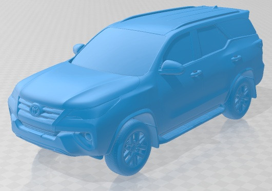 Toyota Fortuner VXR 2019 Printable Car 3D Принт Модель .c4d .max .obj .3ds .fbx .stl .blend 