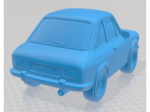 Seat 124 Sport Coupe 1800 Cartoon Toy Printable Car 3D Print Model