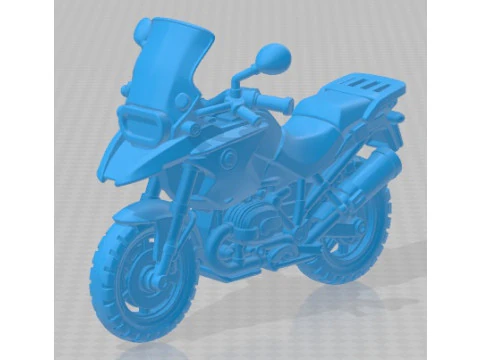 Motocicleta imprim&iacute;vel do brinquedo dos desenhos animados de R 1200 GS Modelo de Impressão 3D