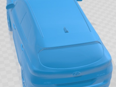 Hyundai Tucson 2018 Printable Car 3D Print Model