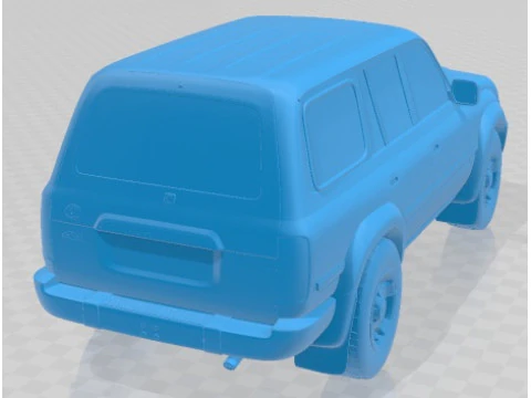 Toyota Land Cruiser J80 1995 Printable Car 3D Print Model