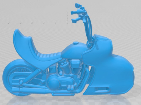 Bosozoku Culture Moto 1 - Cartoon Toy Printable 3D Принт Модель