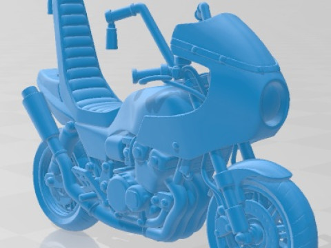 Bosozoku Culture Moto 2 - Cartoon Toy Printable 3D प्रिंट मॉडल