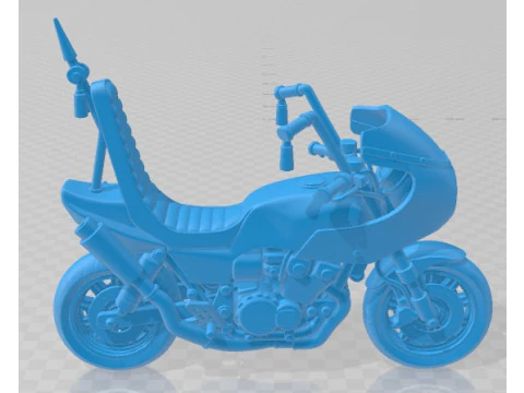 Bosozoku Culture Moto 2 - Cartoon Toy Printable 3D Print Model