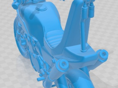 Bosozoku Culture Moto 2 - Cartoon Toy Printable 3D प्रिंट मॉडल