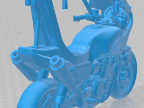 Bosozoku Culture Moto 2 - Cartoon Toy Printable 3D प्रिंट मॉडल