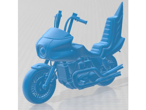 Bosozoku Culture Moto 3 - Cartoon Toy Printable 3D Print Model