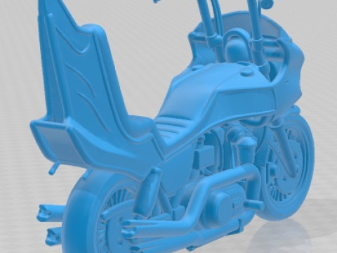 Bosozoku Culture Moto 3 - Cartoon Toy Printable 3D Принт Модель