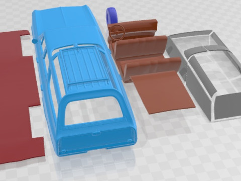 Oldsmobile Vista Cruiser 1964 Printable Car Modelo de Impressão 3D