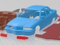 Buick Skylark Sedan 1995 Printable Car 3Dプリントモデル