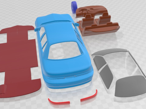 Buick Skylark Sedan 1995 Printable Car 3D 打印模型