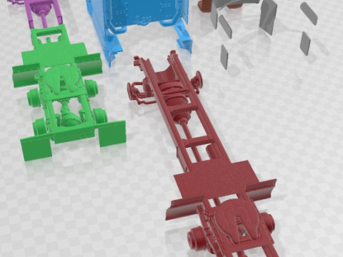 Kenworth T660 2015 可打印卡车 3D 打印模型