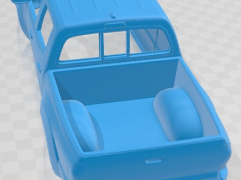 Toyota Tacoma Double Cab 2011 Printable Body Car 3D Print Model