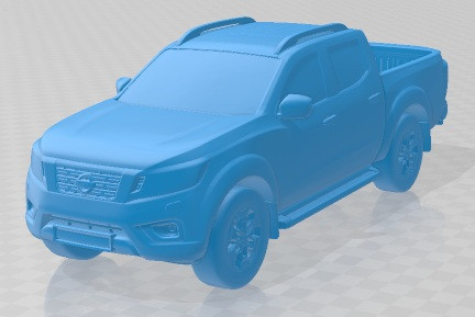 Nissan Navara Doublecab 2020 Printable Car Modelo de Impressão 3D .c4d .max .obj .3ds .fbx .stl .blend 