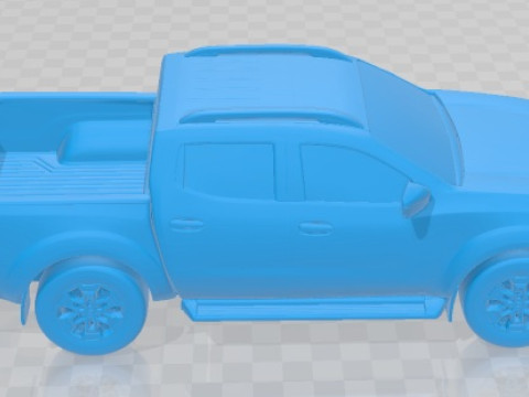 Nissan Navara Doublecab 2020 Printable Car Modelo de Impressão 3D