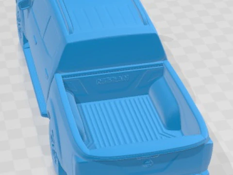 Nissan Navara Doublecab 2020 Printable Car 3D Print Model
