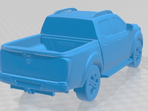 Nissan Navara Doublecab 2020 Printable Car Modelo de Impressão 3D