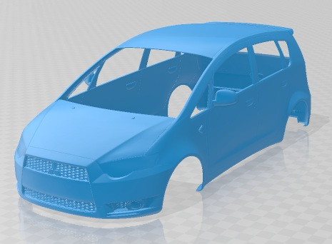 Mitsubishi Colt 5 Door 2009 Printable Body Car 3D Print Model .c4d .max .obj .3ds .fbx .stl .blend 