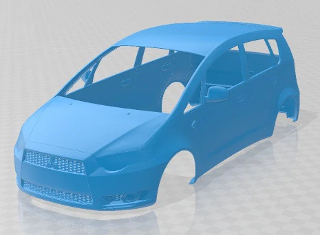 Mitsubishi Colt 5 Door 2009 Printable Body Car 3D Print Model .c4d .max .obj .3ds .fbx .stl .blend 
