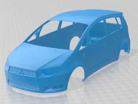मित्सुबिशी कोल्ट 5 डोर 2009 प्रिंट करने योग्य बॉडी कार 3D प्रिंट मॉडल