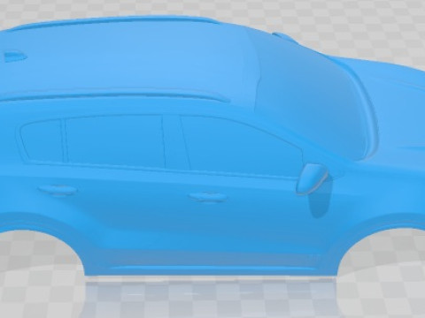 Kia Sportage GT line 2018 Printable Body Car 3D 打印模型