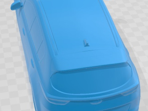 Kia Sportage GT line 2018 Printable Body Car 3D 打印模型